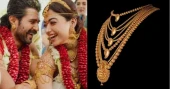 Jeweller reveals details behind Rashmika Mandanna's bridal gold jewellery