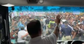 PM Tarique arrives in Feni on first visit since taking office