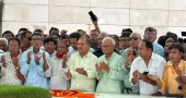 PM’s Political Adviser Swapon pays tribute to Zia, Khaleda