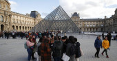 Paris Louvre museum closed amid strikes over pension plans