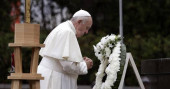 Pope in Nagasaki: No to atomic weapons, deterrence doctrine