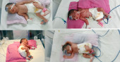 Noakhali woman gives birth to quadruplets