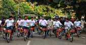 DU students take Jobike service to heart