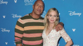 Dwayne "The Rock" Johnson takes honeymoon to D23