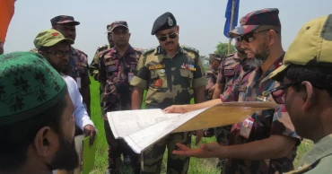 Due to BGB initiative, after 4 decades Bangladesh gets back 1 acre of disputed land on Naogaon border