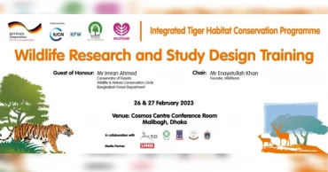 Integrated Tiger Habitat Conservation: WildTeam hosting workshop at Cosmos Centre on Feb 26-27
