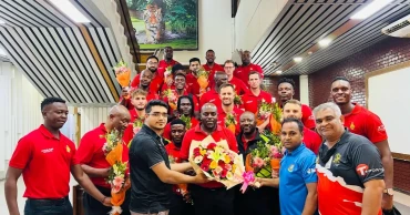 Zimbabwe cricketers arrive in Dhaka for 5-match T20I series against hosts