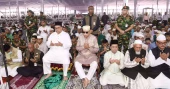 President offers Eid prayers at National Eidgah