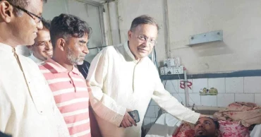 Hasan Mahmud visits BCL leader who tried to kill himself after seeing father's photo at BNP rally