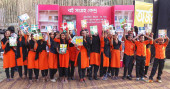 bKash distributes books among underprivileged children at Book Fair