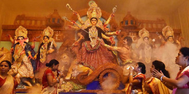 Maha Saptami being celebrated