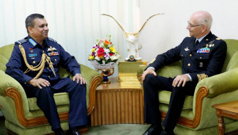 Italian Air Force chief called on BAF chief
