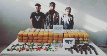 4 held with arms, 8 lakh Yaba pills in Cox’s Bazar