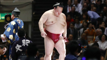 Japanese grand champion Kisenosato retires from sumo