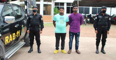 Drug peddlers held with 32kg hemp