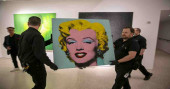 Warhol's 'Marilyn' auction nabs $195M; most for US artist