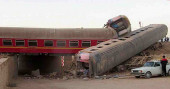 Train derailment in east Iran kills at least 10, injures 50