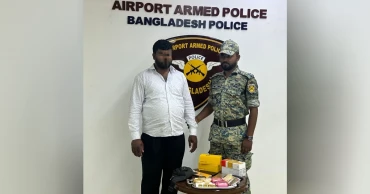 Man detained with gold bars at Dhaka airport: APBn