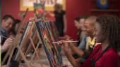 Creativity without the pressure at 'paint and sip' studios