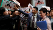 Chaos as Hong Kong's Carrie Lam tries to give 'state of the union'