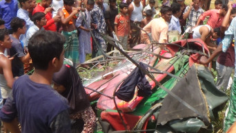 4 killed in Mymensingh road crash
