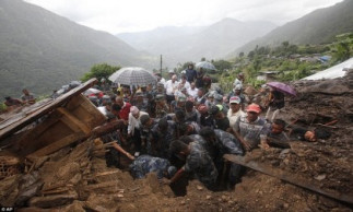 Mudslide in remote Nepal mountain village kills 8, 2 missing