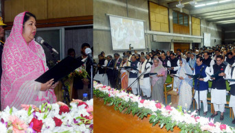 Newly-elected MPs sworn in