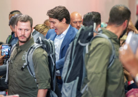 Trudeau wears protective vest after unspecified threat