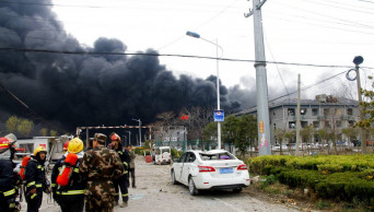 Death toll in China chemical plant explosion rises to 44