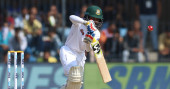 Bangladesh lose 3 wickets in tough first session in Indore