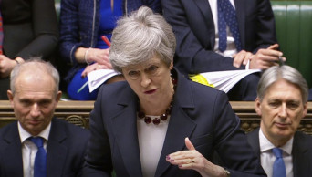 Prime Minister May says she'll step down if Brexit deal OK'd