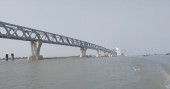 3.6km of Padma Bridge now visible after installation of 24th span