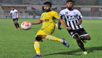 BPL Football: Dhaka Mohammedan plays 2-2 draw with Rahmatganj MFS