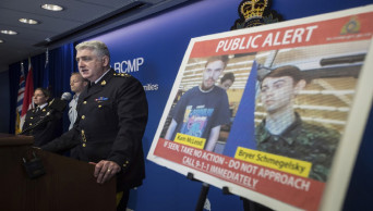 Missing men now suspects in Canada murders