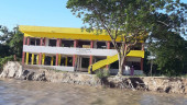 Harirampur educational institutions battered by Padma erosion