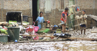 Floods, landslide in western Indonesia leave 7 dead