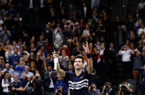 Imperious Djokovic wins 5th Paris Masters and 77th title
