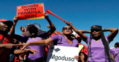 Workers strike at South Africa’s state-owned airline