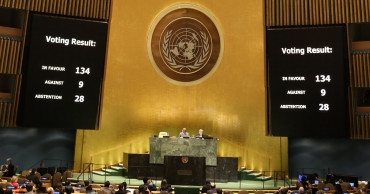 Resolution on Myanmar adopted at UNGA with overwhelming majority