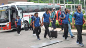 Afghanistan team arrive in Chattogram