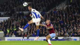 Brighton brings West Ham back to earth 1-0 in EPL