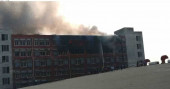 RMG factory in Gazipur catches fire
