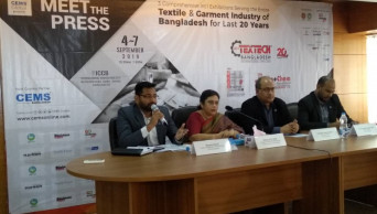 4-day 20th Textech Bangladesh Int’l Expo begins Sept 4