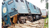 Derailment halts train services on Dhaka-Ctg, Sylhet-Ctg routes