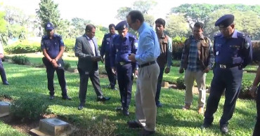 British High Commissioner visits Mainamati war cemetery 