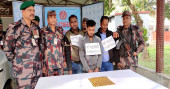 Three held with 94 gold bars in Jashore