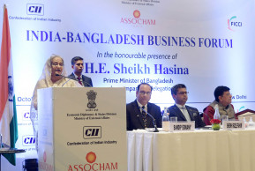 Export products to India, beyond by investing in Bangladesh: PM to Indian investors