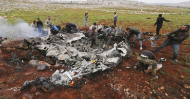 Military, activists: Syrian helicopter shot down in Aleppo