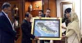 PM witnesses master plans of three tourism parks in Cox’s Bazar