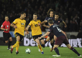 Arsenal's away woes continue in 3-1 loss to Wolves